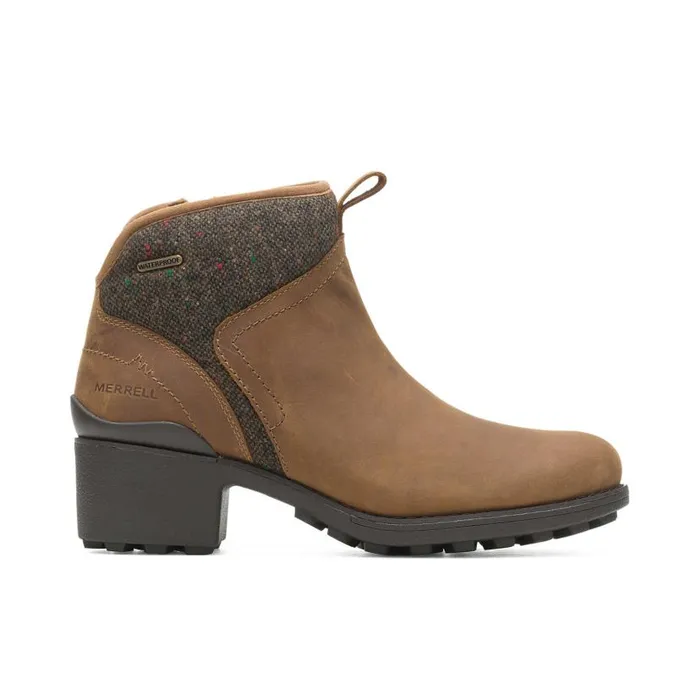 Chateau II Mid Pull Waterproof Nutmeg Women Merrell Boots