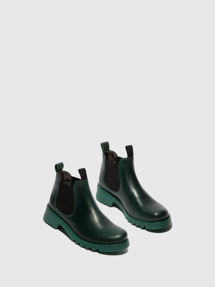 Chelsea Ankle Boots RIKA894FLY PETROL PETROL SOLE Women Fly London Ankle Boots
