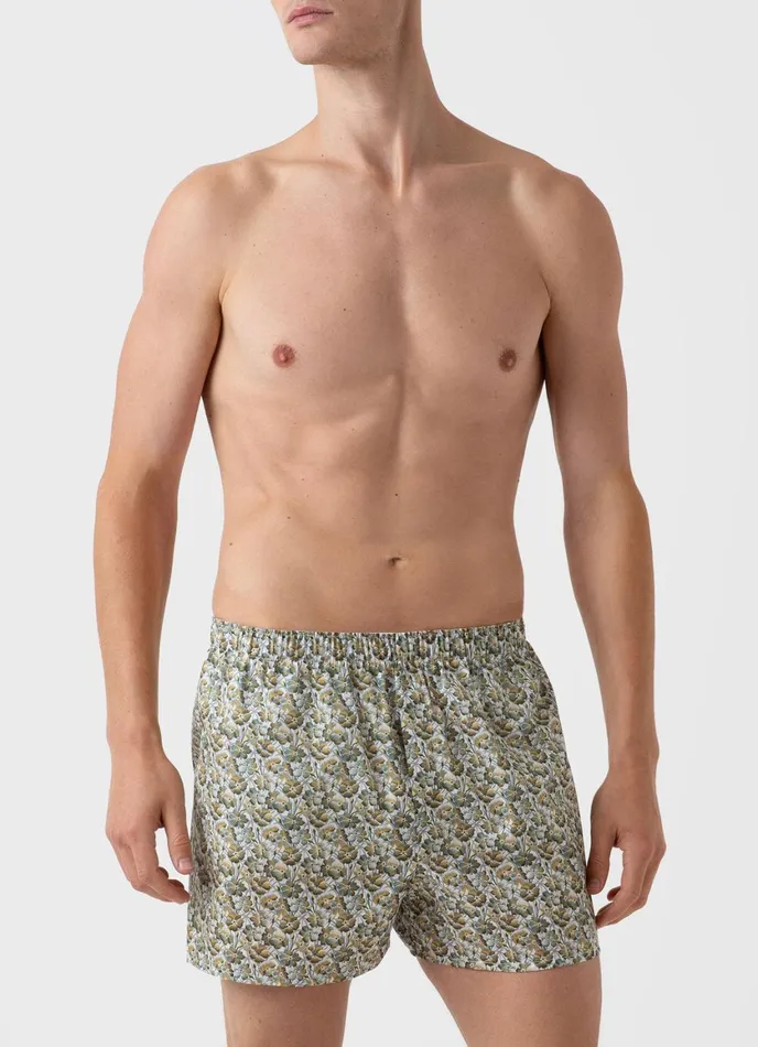 Classic Boxer Shorts In Liberty Fabric Spring Flower Men SUNSPEL Boxer Shorts