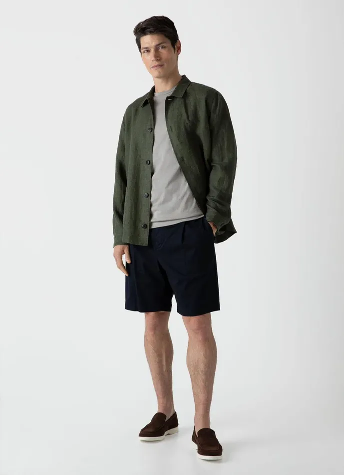 Classic Tshirt Mid Grey Men SUNSPEL Tshirts