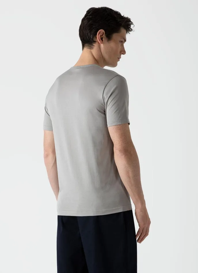 Classic Tshirt Mid Grey Men SUNSPEL Tshirts