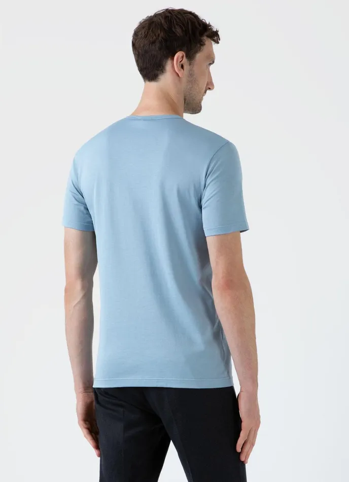 Classic Tshirt Sky Blue Men SUNSPEL Tshirts