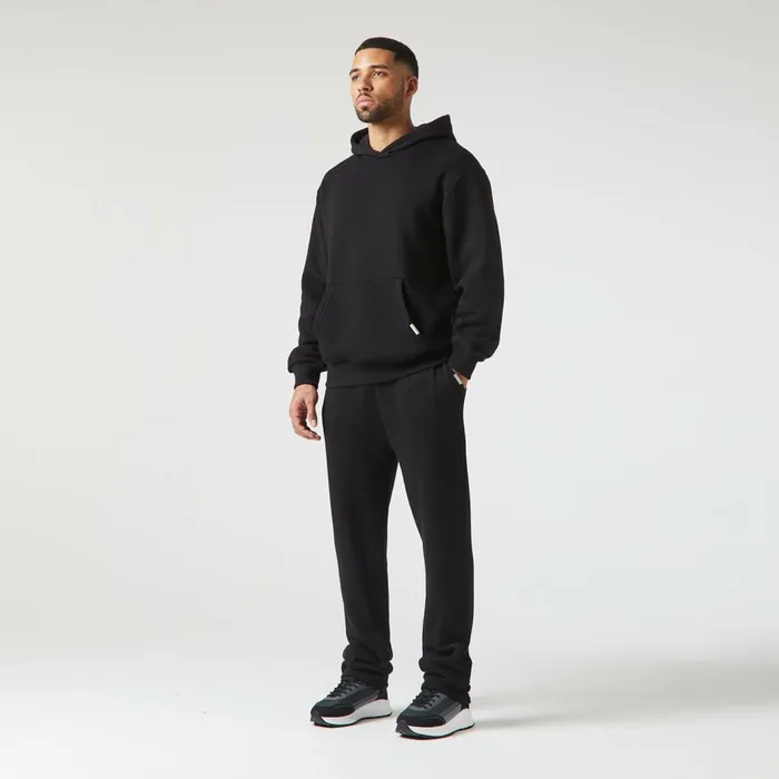 Closure London 2Pack Relaxed Fit Open Hem Joggers Black Dark Grey Men Pants