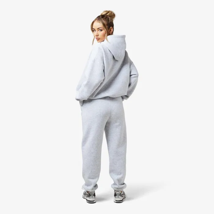 Closure London Core Logo Cuffed Jogger Grey Marl Women Joggers