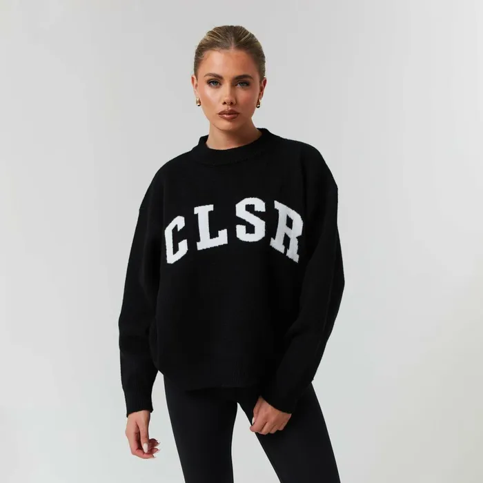 Closure London Knit Crewneck Black Women Knitwear