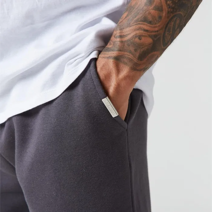 Closure London Relaxed Fit Cuffed Jogger Dark Grey Men Joggers