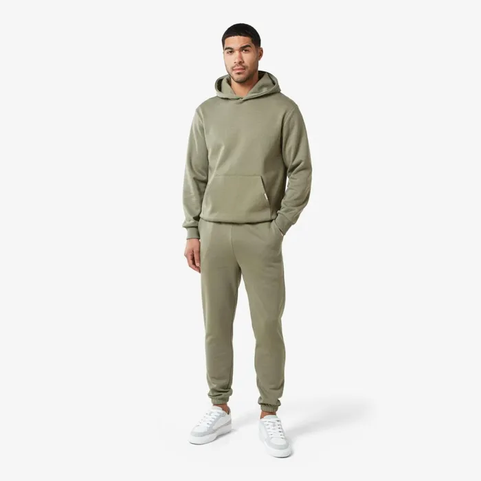 Closure London Relaxed Fit Cuffed Jogger Olive Men Joggers