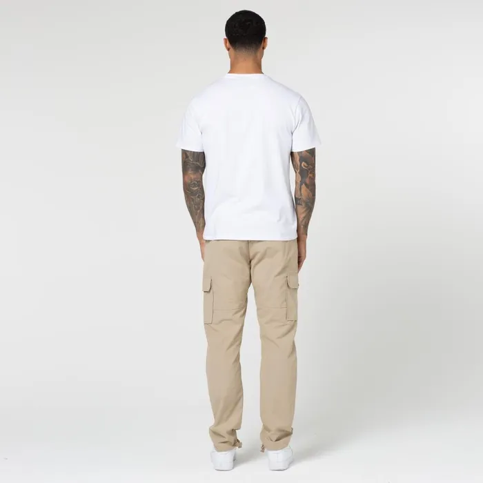 Closure London Ripstop Open Hem Cargo Pant Sand Men Pants