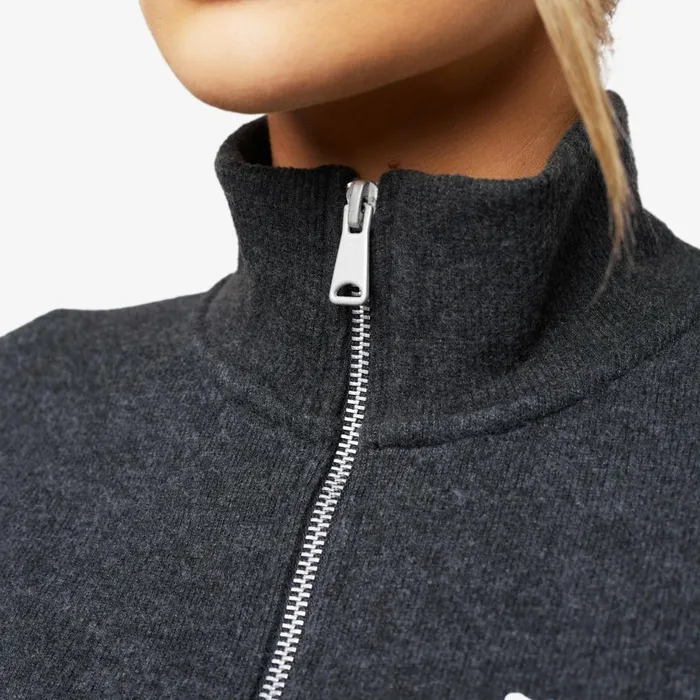 Closure London Soft Knit Bomber I Charcoal034gt Windowtheme Windowtheme Charcoal Women Coats and Jackets