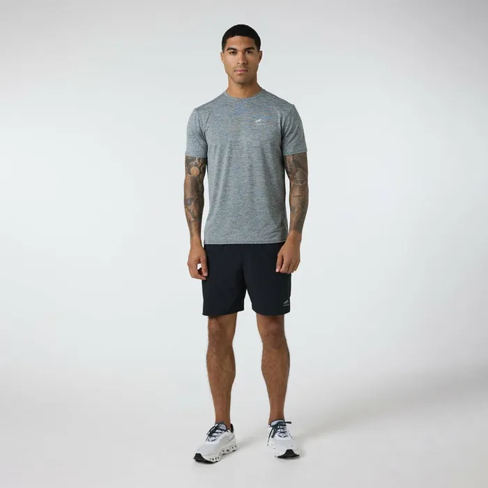 Closure London Space Dye Performance TShirt Grey Men TShirts