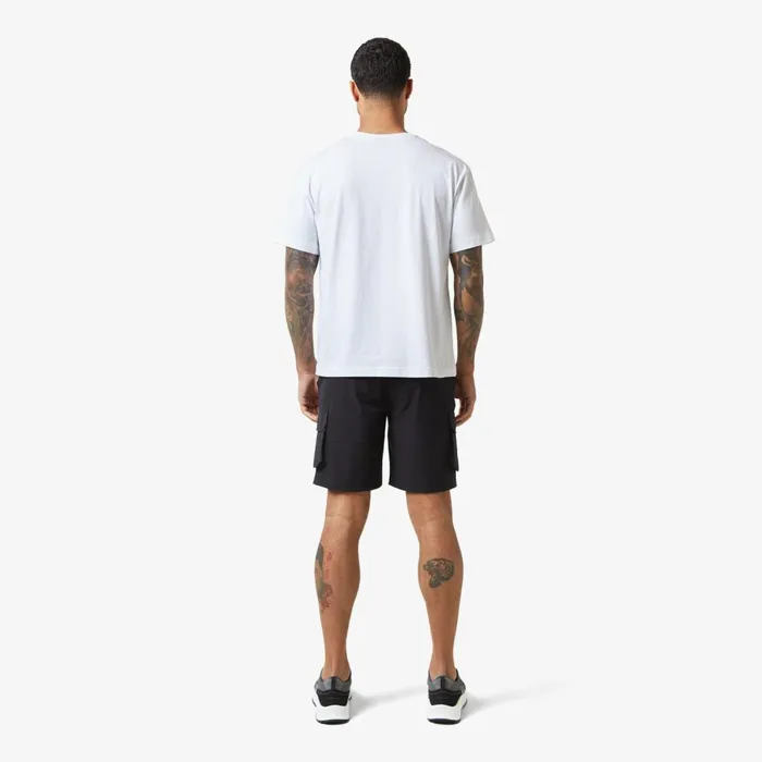 Closure London Tech Stretch Poly Cargo Short Black Men Shorts