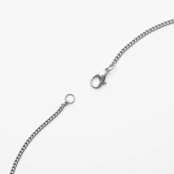 Closure London Totem Pendant Necklace Silver Men Jewellery