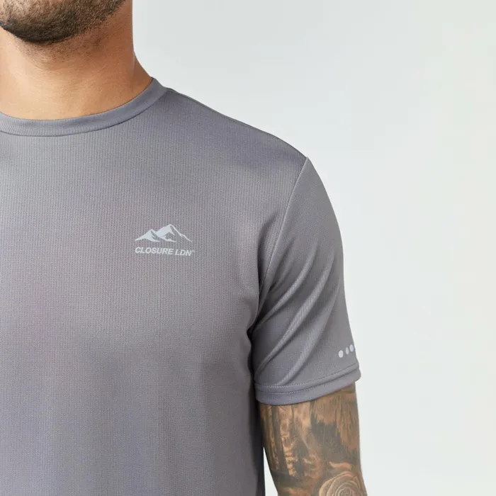 Closure London Training TShirt Charcoal Men TShirts
