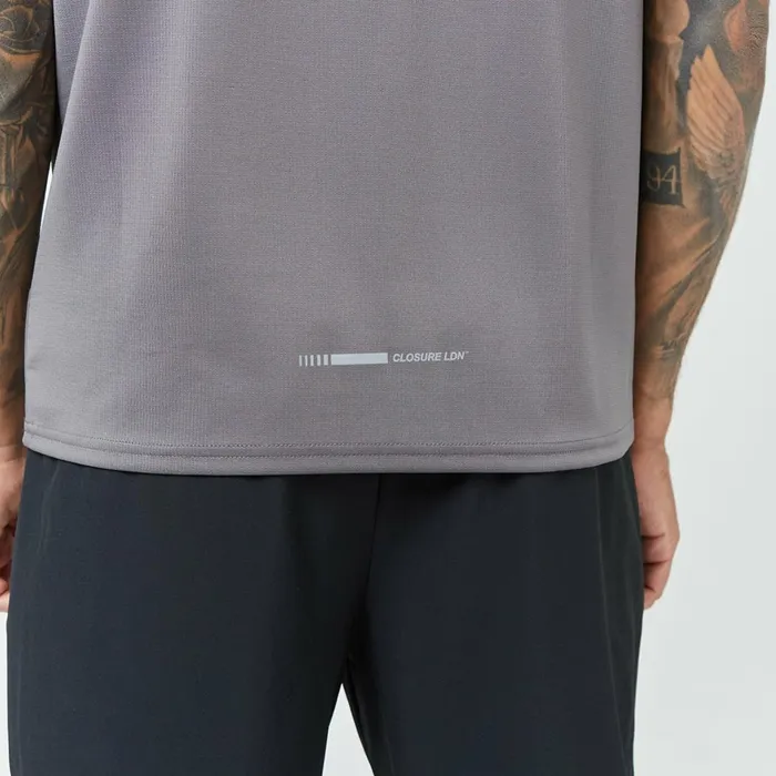 Closure London Training TShirt Charcoal Men TShirts