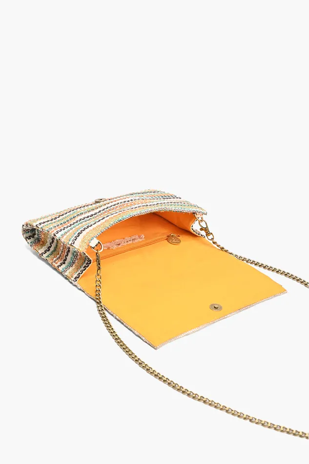 Clutches America and Beyond Women Luxe Leopard Clutch