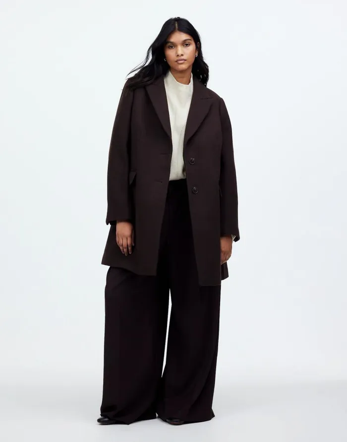 Coats Jackets Women Madewell Plus Blazer Coat In Insuluxe Fabric Hthr Cold Brew Coats Jackets Women Madewell Plus Blazer Coat In Insuluxe Fabric Hthr Cold Brew