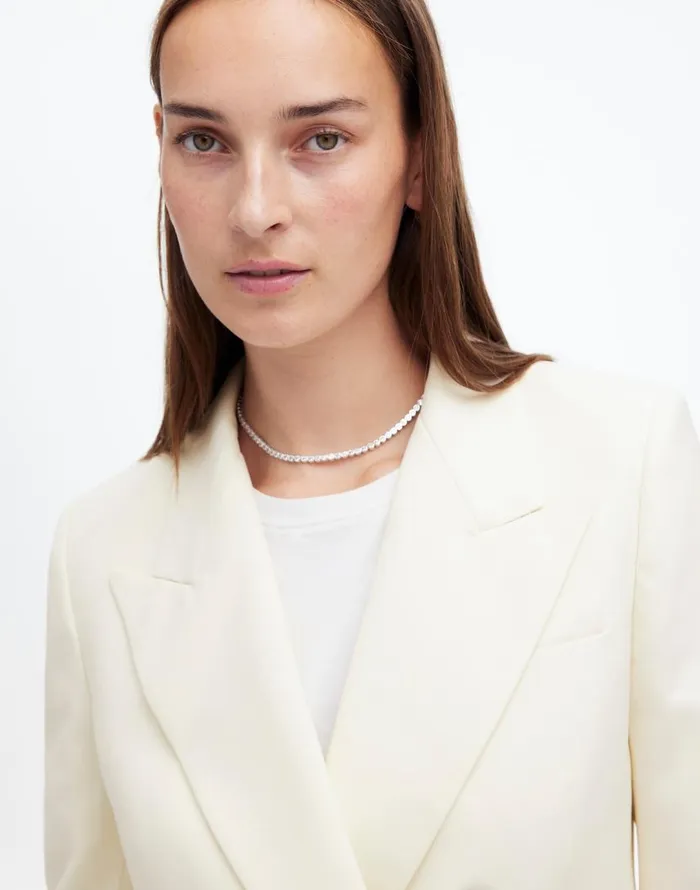 Coats Jackets Women Madewell Tuxedo Blazer Winter White