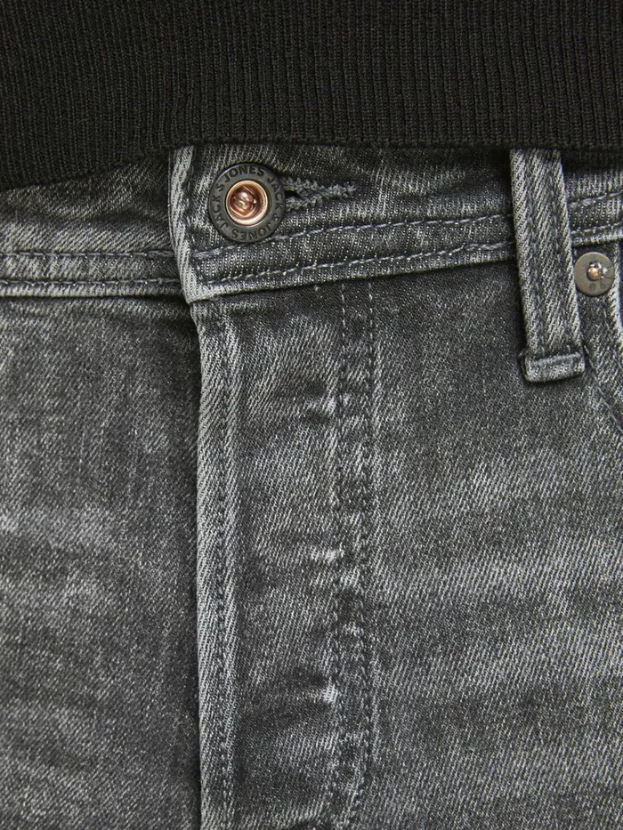 Comfort Jeans JACK and JONES Mens MIKE ORIGINAL AM 248 COMFORT FIT JEANS Grey Black Denim