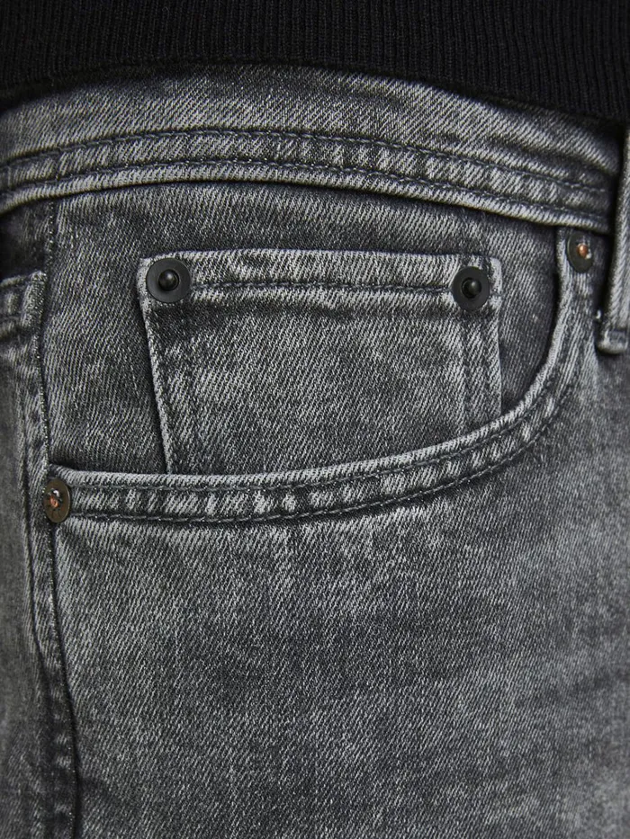 Comfort Jeans JACK and JONES Mens MIKE ORIGINAL AM 248 COMFORT FIT JEANS Grey Black Denim