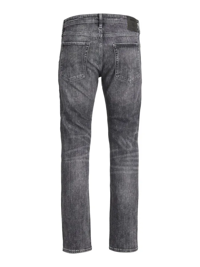 Comfort Jeans JACK and JONES Mens MIKE ORIGINAL AM 248 COMFORT FIT JEANS Grey Black Denim
