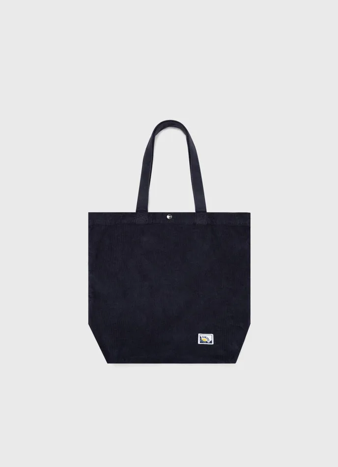 Corduroy Tote Bag Navy Men SUNSPEL Bags and Wallets