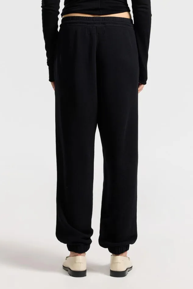 COTTON CITIZEN Boston Jogger Jet Black Women Sweatpants COTTON CITIZEN Boston Jogger Jet Black Women Sweatpants