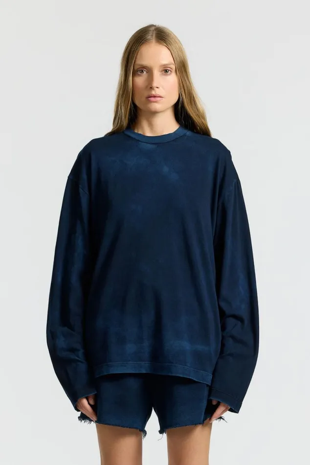 COTTON CITIZEN Bowie Shirt Vintage Navy Women Shirts COTTON CITIZEN Bowie Shirt Vintage Navy Women Shirts