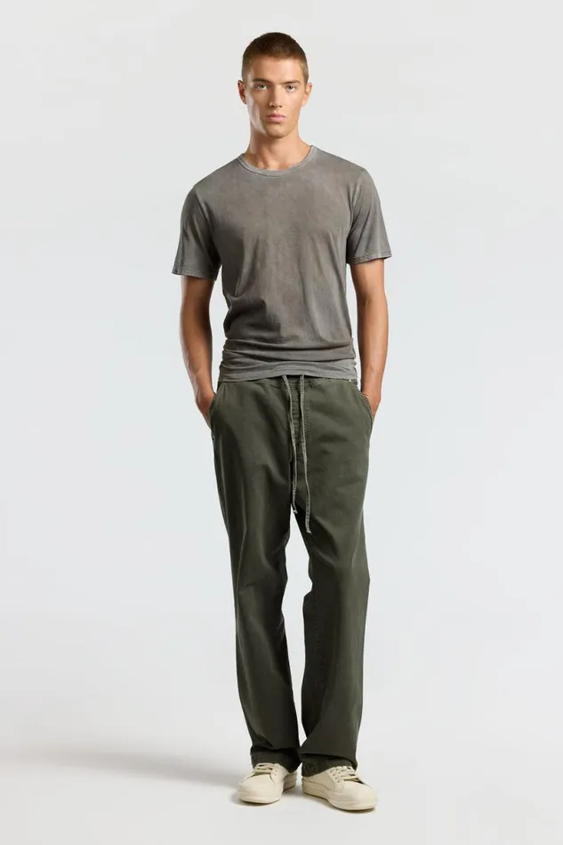 COTTON CITIZEN Classic Crewneck Tee Vintage Taupe Men Tees COTTON CITIZEN Classic Crewneck Tee Vintage Taupe Men Tees