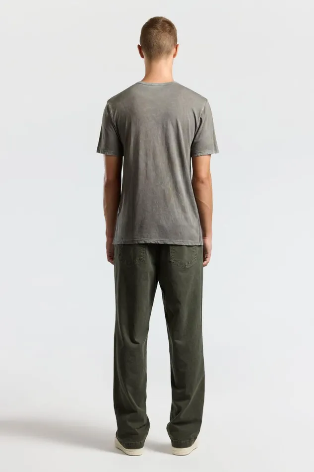 COTTON CITIZEN Classic Crewneck Tee Vintage Taupe Men Tees COTTON CITIZEN Classic Crewneck Tee Vintage Taupe Men Tees