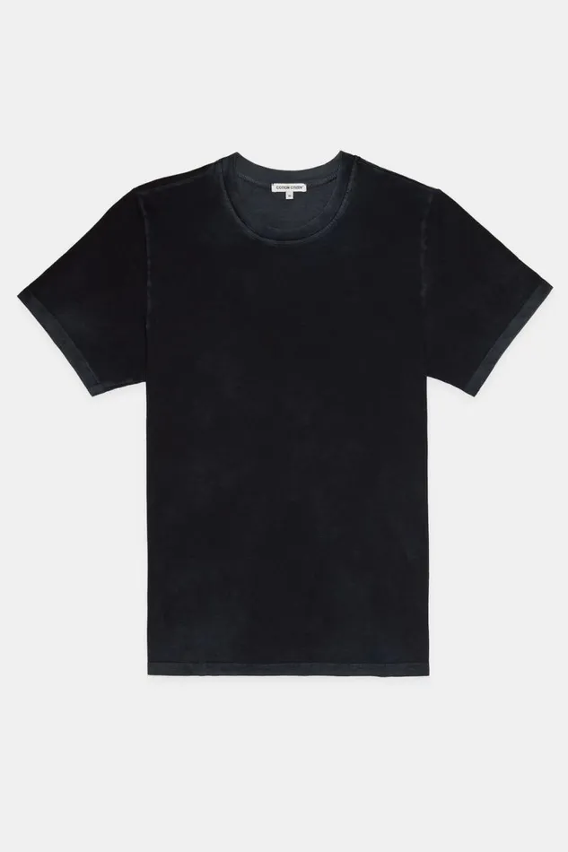 COTTON CITIZEN Presley Tee Vintage Black Men Tees COTTON CITIZEN Presley Tee Vintage Black Men Tees