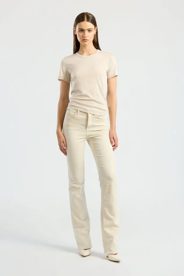 COTTON CITIZEN Standard Tee Vintage Oatmeal Women Tees COTTON CITIZEN Standard Tee Vintage Oatmeal Women Tees