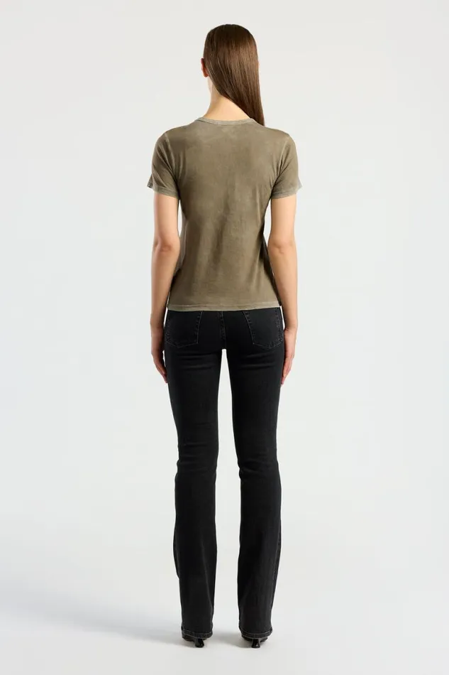 COTTON CITIZEN Standard Tee Vintage Taupe Women Tees COTTON CITIZEN Standard Tee Vintage Taupe Women Tees