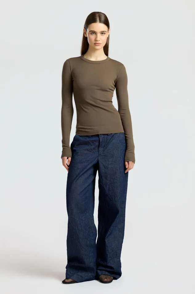 COTTON CITIZEN Verona Shirt Fossil Women Shirts COTTON CITIZEN Verona Shirt Fossil Women Shirts