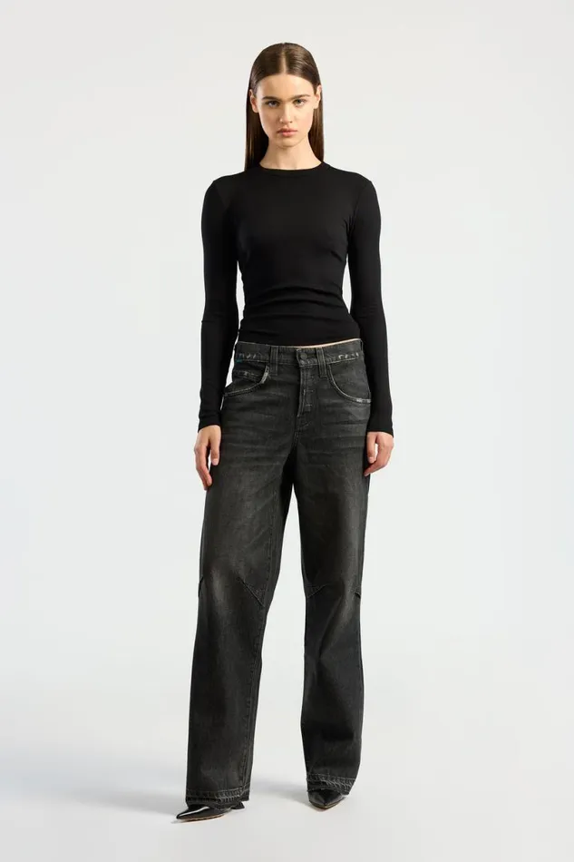 COTTON CITIZEN Verona Shirt Jet Black Women Shirts COTTON CITIZEN Verona Shirt Jet Black Women Shirts