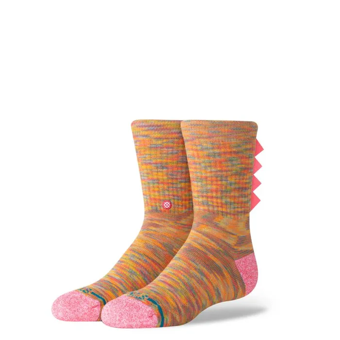 Cotton Crew Socks Dino Day Multi Kids Stance Kids