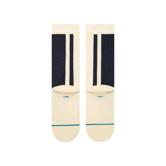 Cotton Crew Socks Francisco 8211 Cream MenWomen Stance Crew