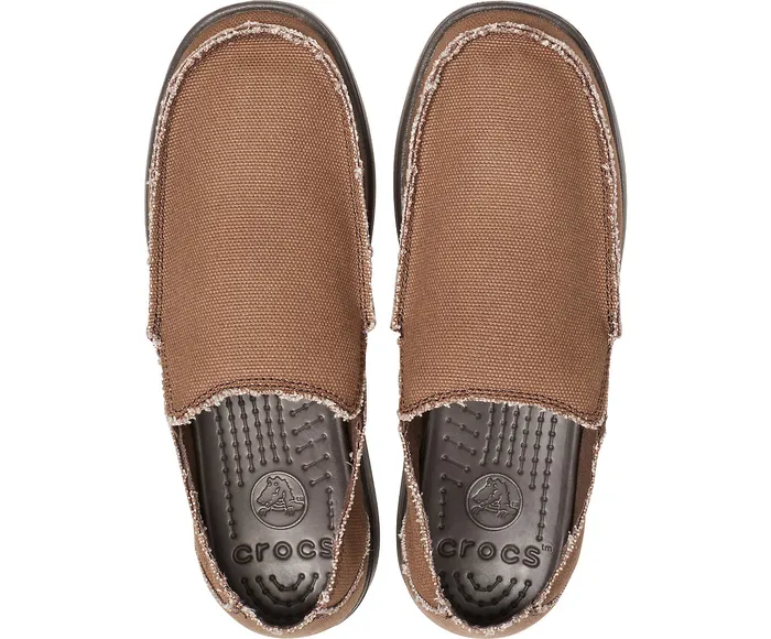 Crocs Big and Tall 14 Men Santa Cruz SlipOn Espresso Espresso