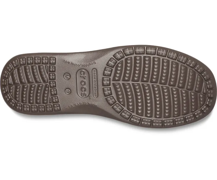 Crocs Big and Tall 14 Men Santa Cruz SlipOn Espresso Espresso