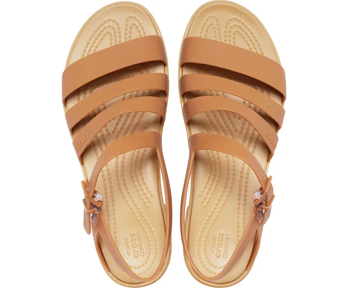 Crocs Tulum Sandal Dark Gold Women Sandals Crocs