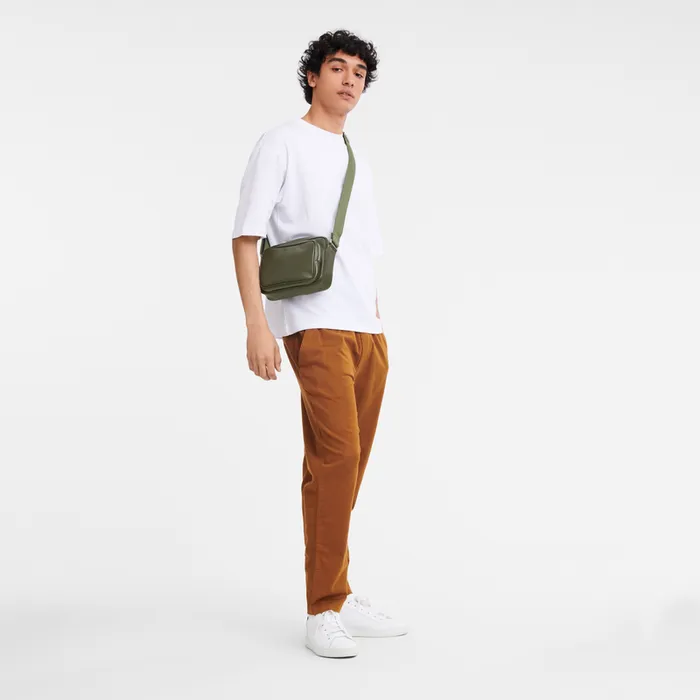 Crossbody bags Le Foulonn S Camera bag Khaki 8211 Longchamp Men Crossbody bags Le Foulonn S Camera bag Khaki 8211 Longchamp Men