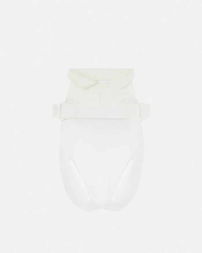 Crystal Medusa Small Pet Raincoat White Home and Lifestyle Versace Pet Accessories