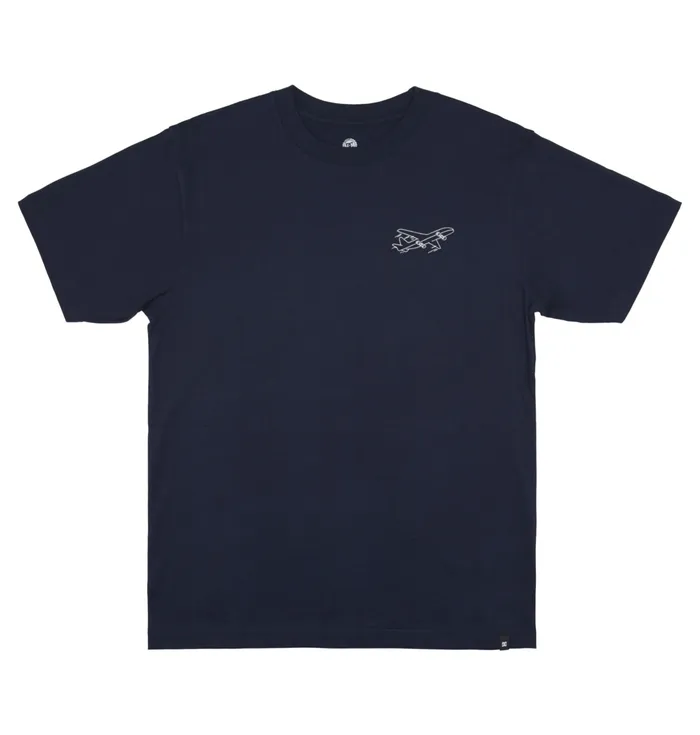 DC Shoes TShirts Men Wes Kremer Traveler TShirt navy blazer