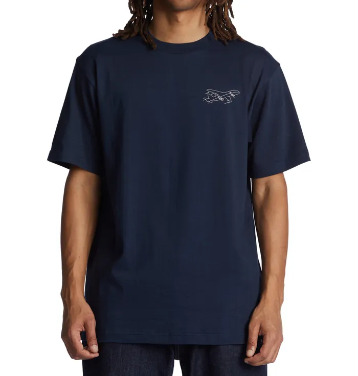 DC Shoes TShirts Men Wes Kremer Traveler TShirt navy blazer