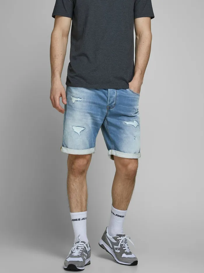 Denim Shorts JACK and JONES Mens RICK ICON GE 009 INDIGO KNIT DENIM SHORTS Blue Blue Denim Near Me Denim Shorts JACK and JONES Mens RICK ICON GE 009 INDIGO KNIT DENIM SHORTS Blue Blue Denim Near Me