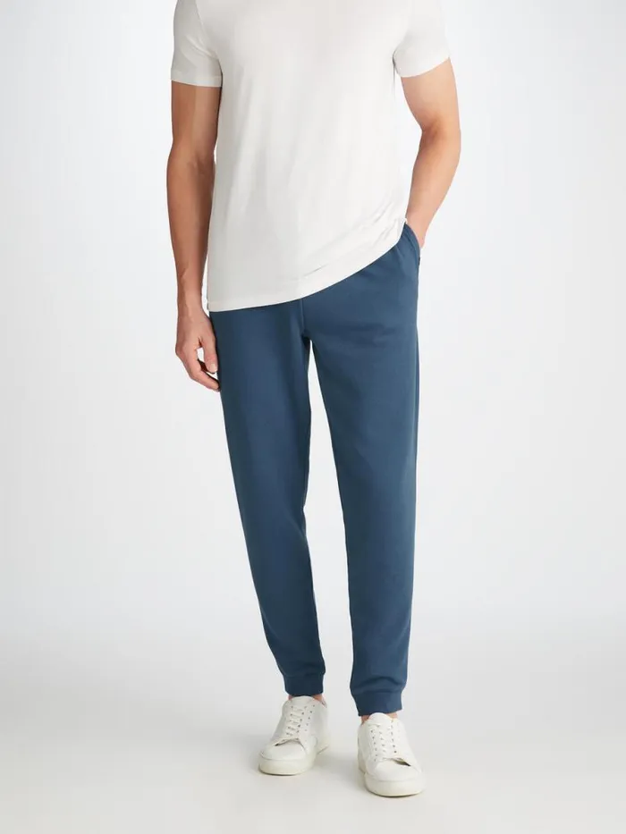 Derek Rose Casual Pants Men Sweatpants Quinn Cotton Modal Denim