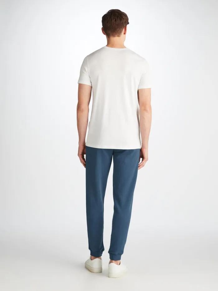 Derek Rose Casual Pants Men Sweatpants Quinn Cotton Modal Denim