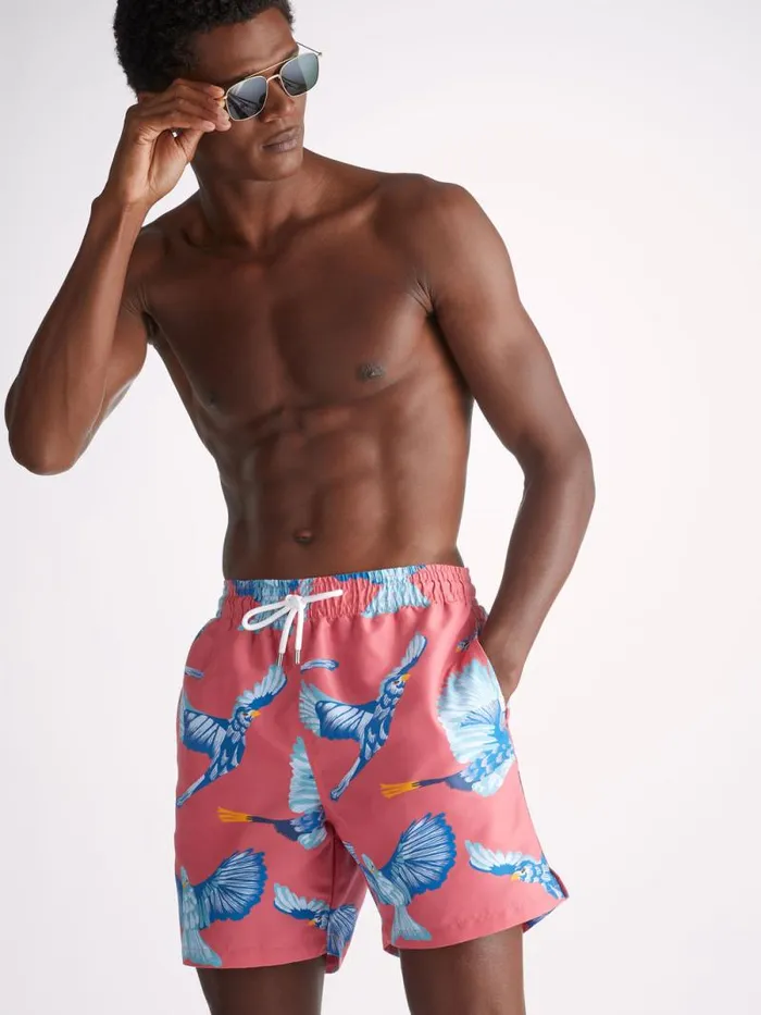 Derek Rose Classic Fit Swim Shorts Men Swim Shorts Maui 54 Multi