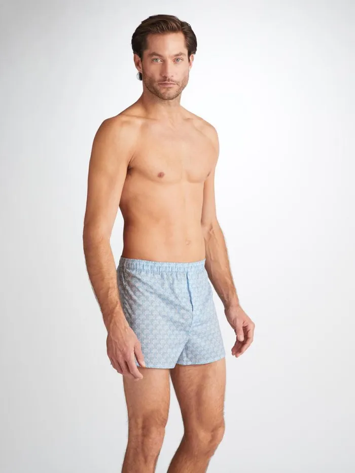 Derek Rose Modern Fit Boxer Shorts Men Modern Fit Boxers Ledbury 72 Cotton Batiste Blue Derek Rose Modern Fit Boxer Shorts Men Modern Fit Boxers Ledbury 72 Cotton Batiste Blue