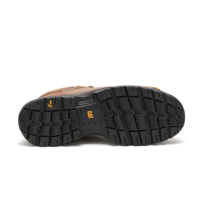 Diagnostic Hi Waterproof Thinsulate Steel Toe Work Boot Dark Beige Men Cat Footwear Boots