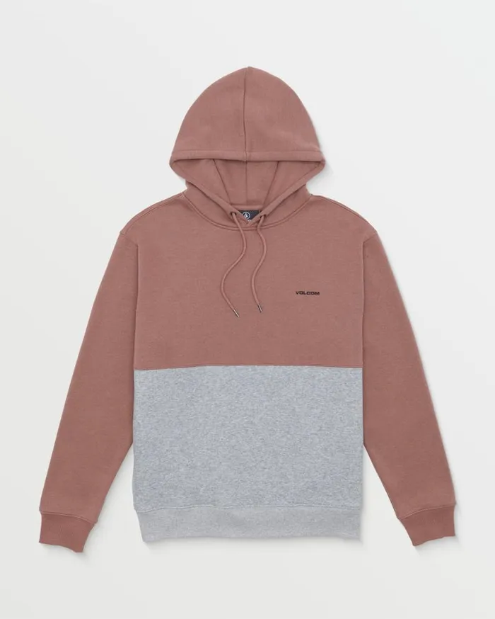 Divided Pullover Hoodie 8211 Nutmeg Mens Volcom Hoodies and Sweatshirts